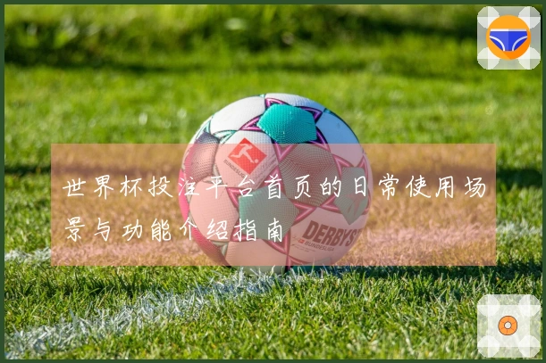 世界杯投注平台首页的日常使用场景与功能介绍指南